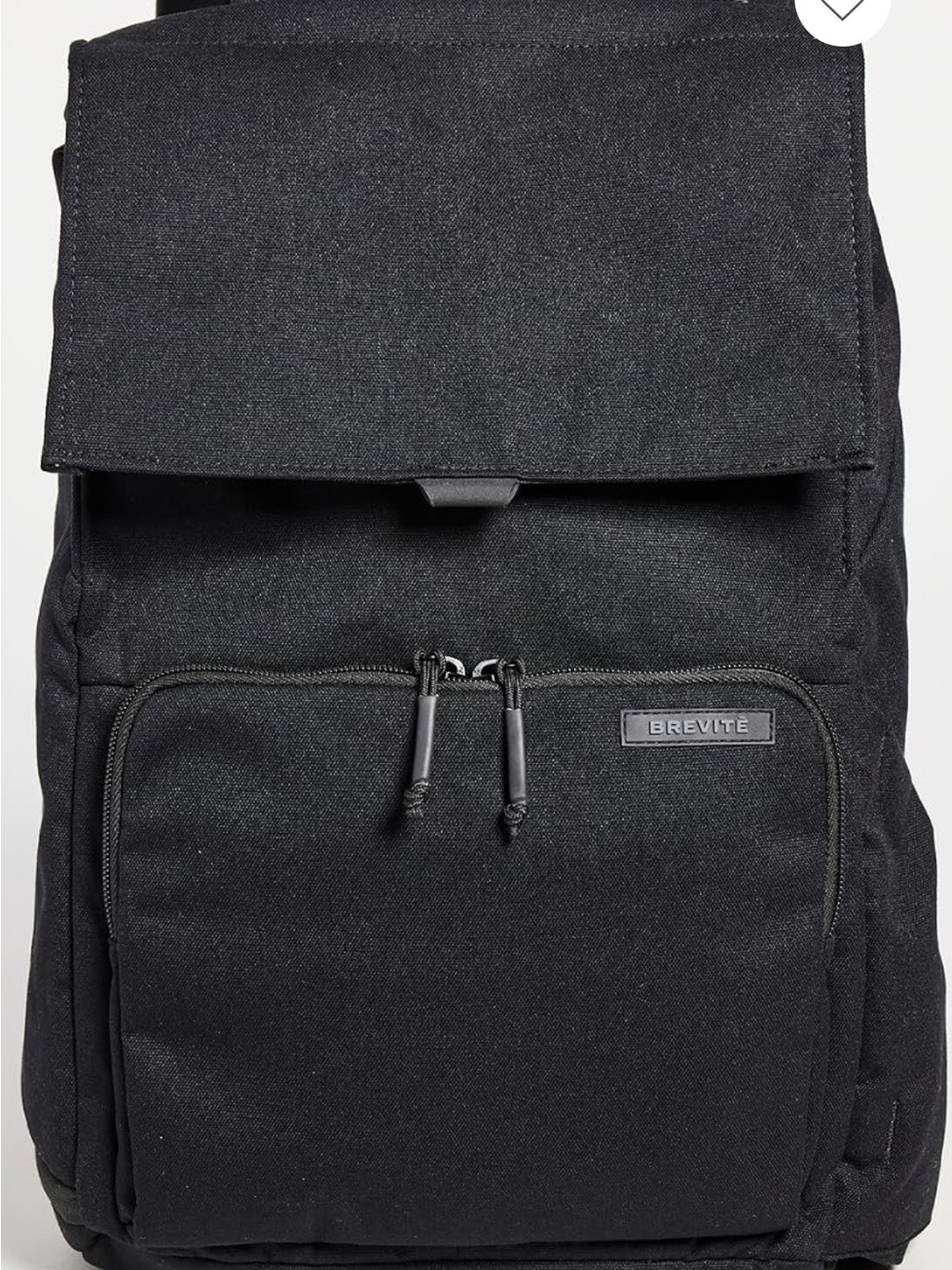 Brevite The Daily Backpack – Black – Brand New